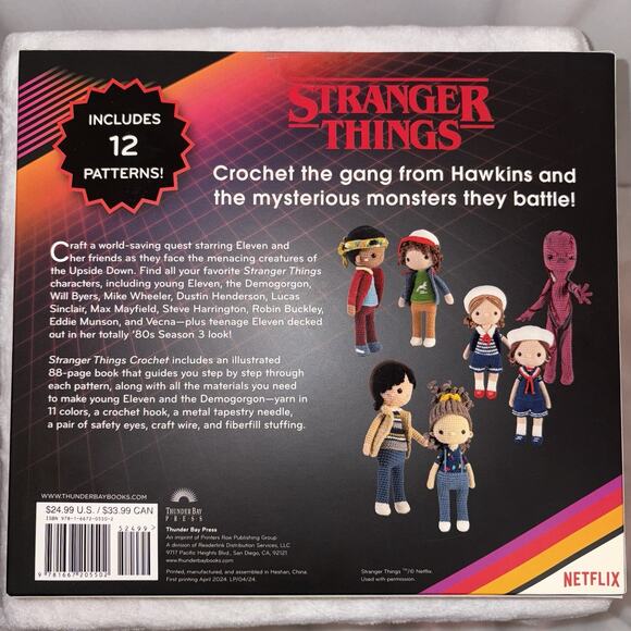 Stranger Things Crochet Kit. New. - Picture 5 of 5